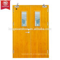 UL BS Standard 30M / 60M / 90M / 120M Fire Steel Exit Doors, porta de vidro esmaltado para sala de aula da escola do hospital